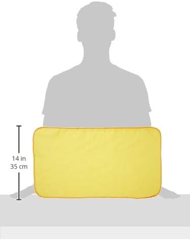 Buffalo Industries (60235) 13" x 24" 100% Cotton Fully Hemmed Yellow Flannel Dust Cloths, Pack of 12, Won't Scratch Fine surfaces, Great for Automotive, Polishing, Cleaning, Machine Washable