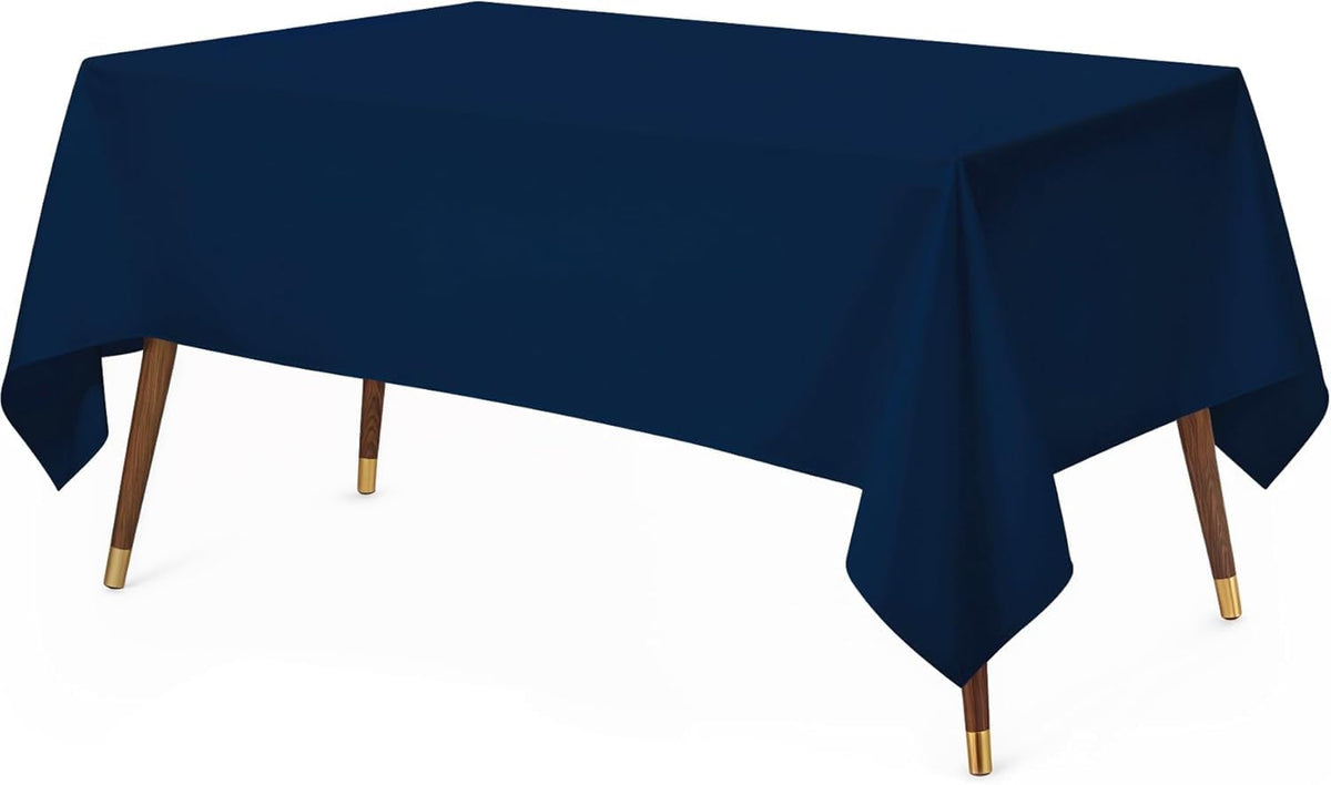 Utopia Kitchen Rectangle Table Cloth 2 Pack [60x102 Inches, Hunter Green]