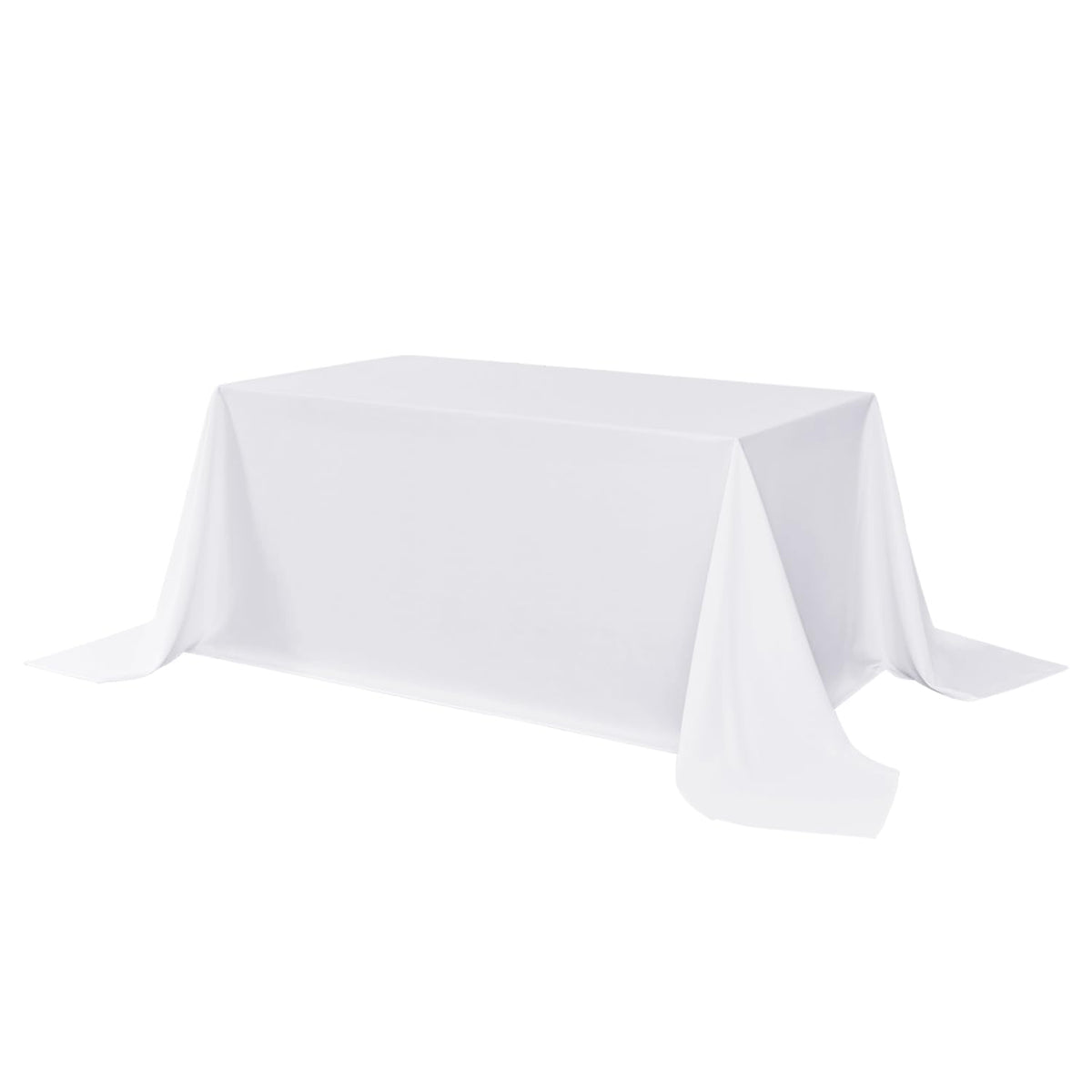 sancua Rectangle Tablecloth, 60 x 102 Inch, Black