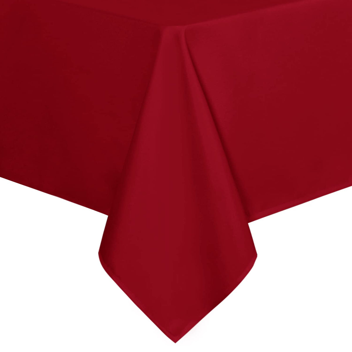 sancua Rectangle Tablecloth, 60 x 84 Inch, White