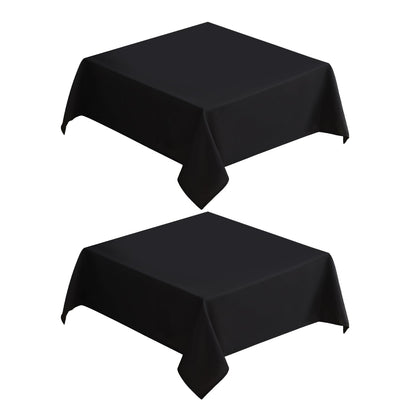 VidaFete Classic Series 10 Pack 90 * 132inch White Rectangle Tablecloth