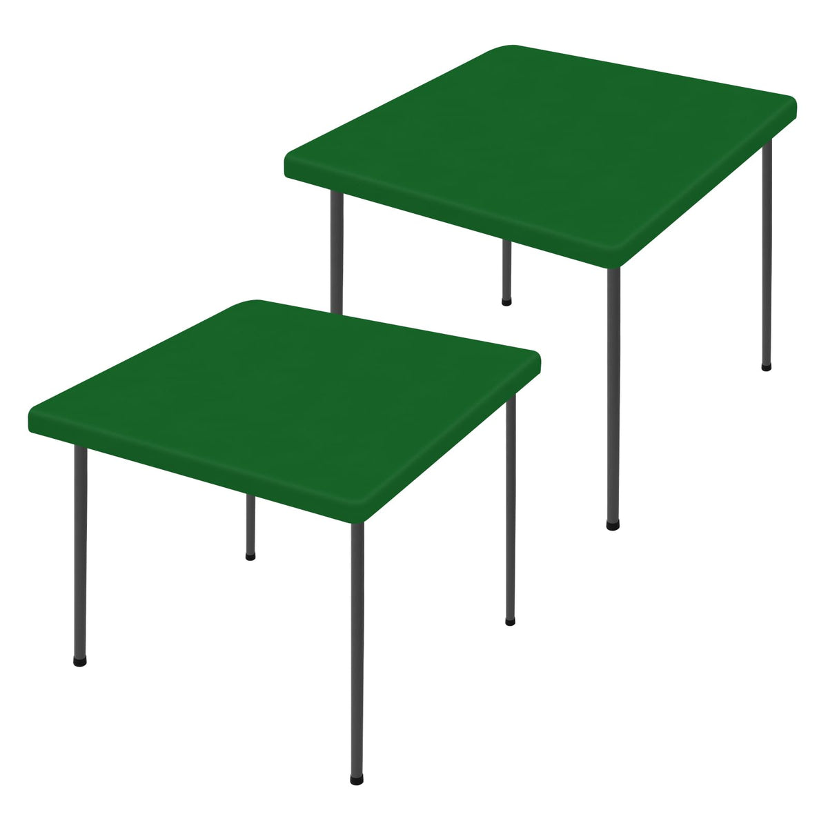 Moosfor 2 Pack Rectangle Spandex Fitted Table Cloth, 6FT Elastic Tablecloth