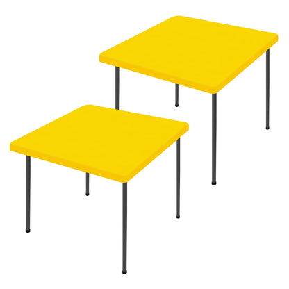 Moosfor 2 Pack Rectangle Spandex Fitted Table Cloth, 6FT Elastic Tablecloth