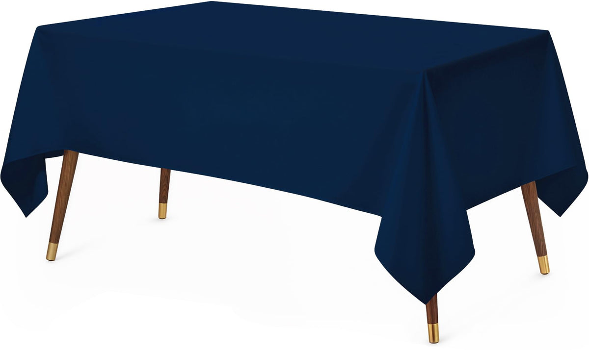 Utopia Kitchen Rectangle Table Cloth 2 Pack [60x102 Inches, Hunter Green]