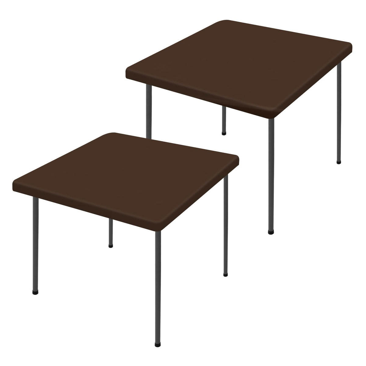 Moosfor 2 Pack Rectangle Spandex Fitted Table Cloth, 6FT Elastic Tablecloth