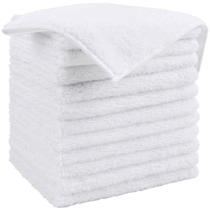 HOMEXCEL 8PK Microfiber Cleaning Cloth, Cleaning Rags for Home, 11.5x11.5in
