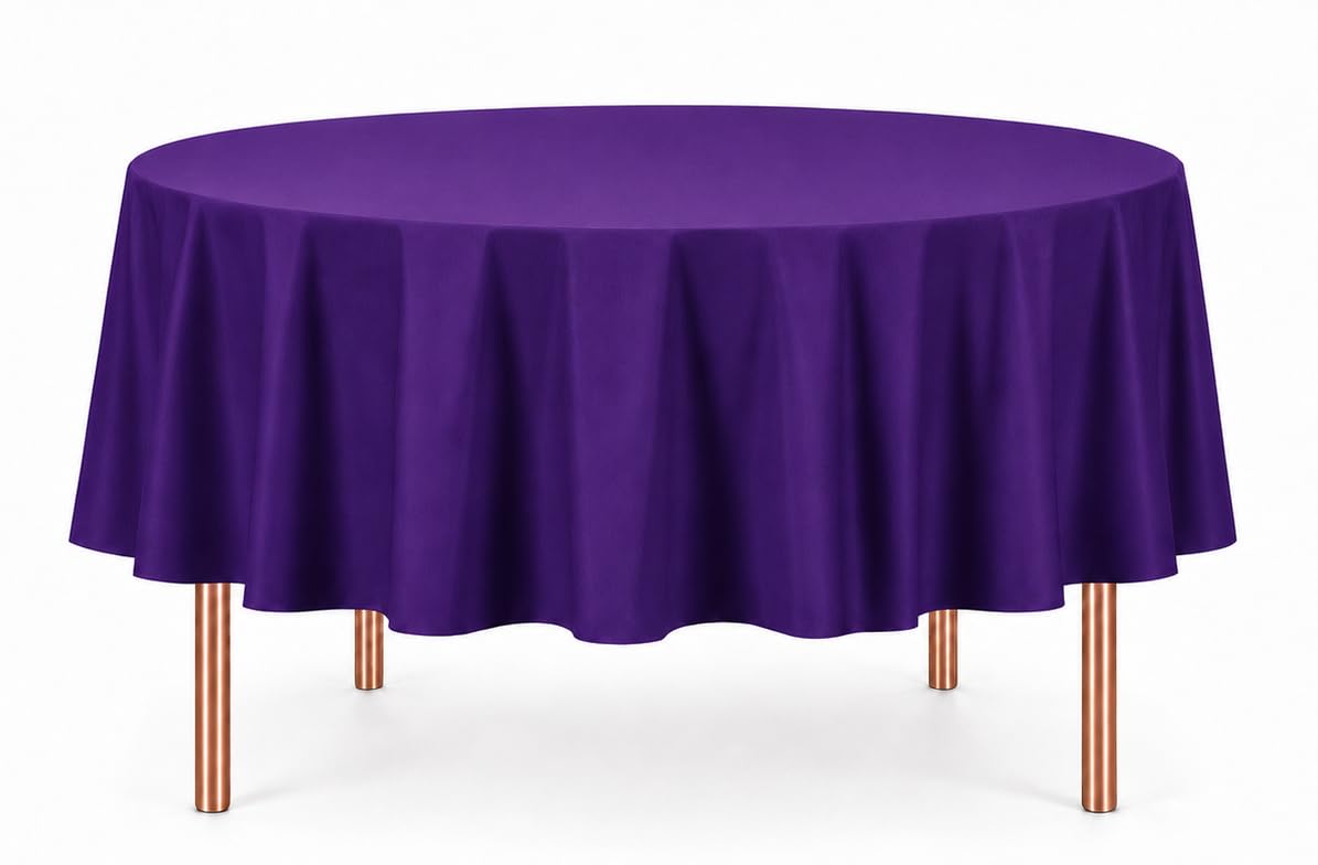 Party Dimensions White Disposable Plastic Tablecloth for Rectangle Tables (12 Pack) Table Cloths for Parties, Events & Weddings, Indoors Outdoors, 54 x 108 inches, Plastic Table Cover