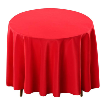 Surmente 90x156 Inch Black Tablecloth for 8 Foot Rectangle Tables