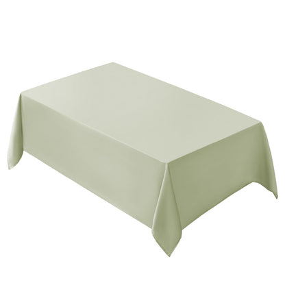 VidaFete Classic Series 10 Pack 90 * 132inch Black Rectangle Tablecloth