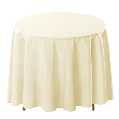 Surmente 90x156 Inch Black Tablecloth for 8 Foot Rectangle Tables