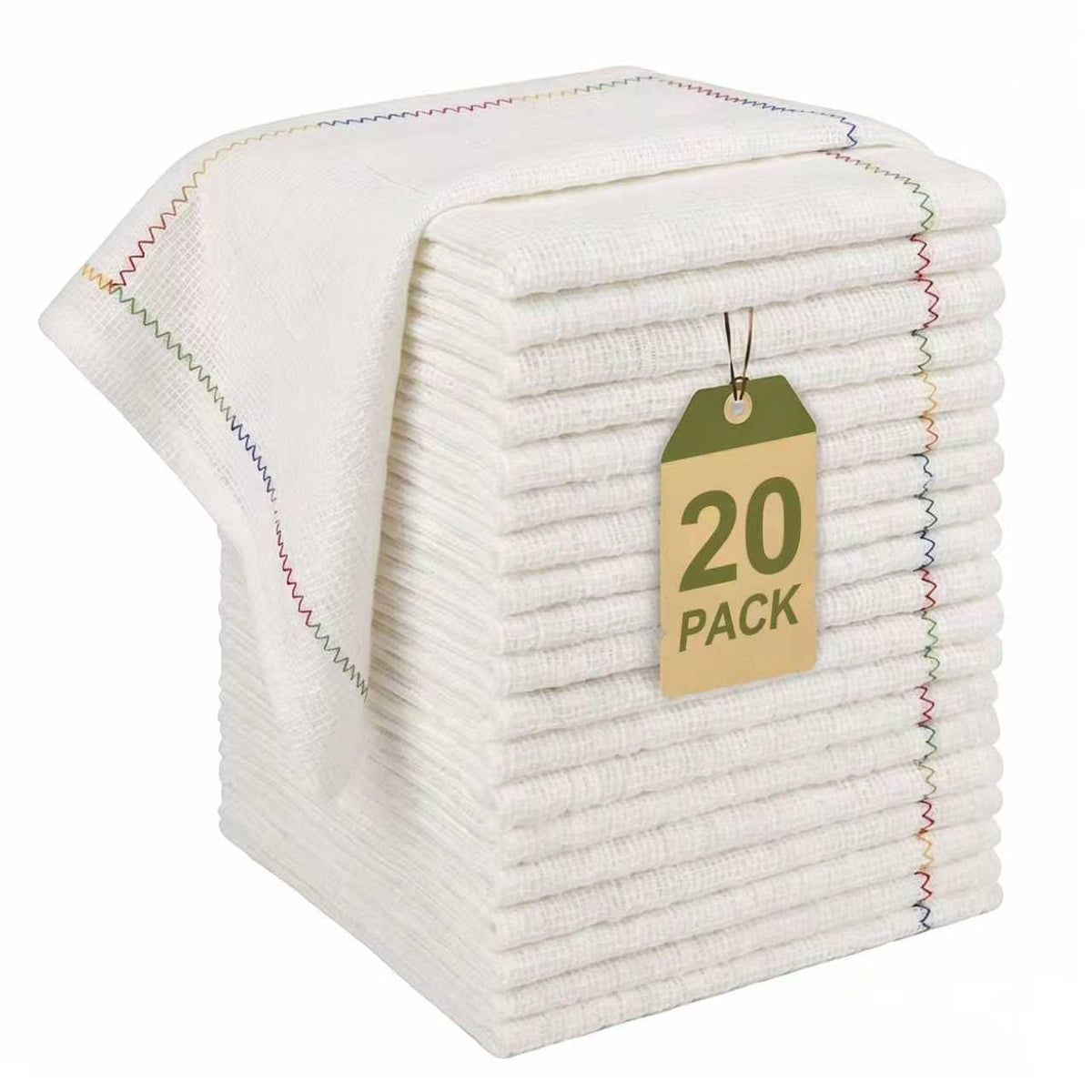 JOYMOOP Microfiber Cleaning Cloth, 18 Piece Set, Small, Multi Color