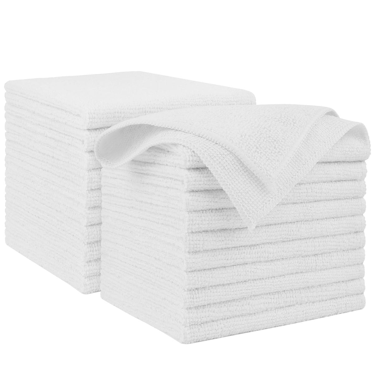 AIDEA Microfiber Cleaning Cloth-20PK, Microfiber Towels, Rags,11.5"×11.5"
