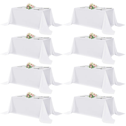 sancua Rectangle Tablecloth, 60 x 102 Inch, Black