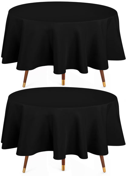 Utopia Kitchen Rectangle Table Cloth 2 Pack [60x102 Inches, Hunter Green]