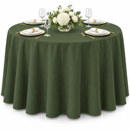 AK TRADING CO. 60 x 102-Inch Rectangular Polyester Tablecloth - Made in USA - Wrinkle-Resistant, Flame Retardant, Durable Party Table Cover, Banquet Tablecloth, Wedding Table Cover - Orange