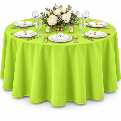 AK TRADING CO. 60 x 102-Inch Rectangular Polyester Tablecloth - Made in USA - Wrinkle-Resistant, Flame Retardant, Durable Party Table Cover, Banquet Tablecloth, Wedding Table Cover - Orange