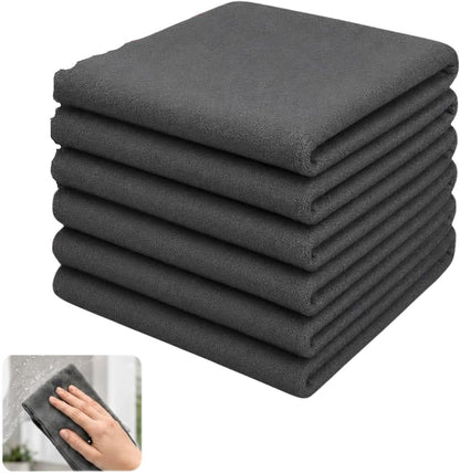 2026 New Upgrade Magic Cleaning Cloth 6Pcs,Thickened Large-Sized 12 * 16IN