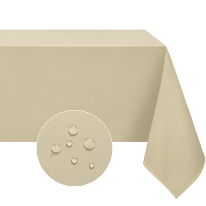 Softalker Orange Tablecloth Rectangle, 60 x 84 Inch