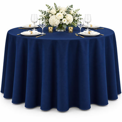 AK TRADING CO. 60 x 102-Inch Rectangular Polyester Tablecloth - Made in USA - Wrinkle-Resistant, Flame Retardant, Durable Party Table Cover, Banquet Tablecloth, Wedding Table Cover - Orange