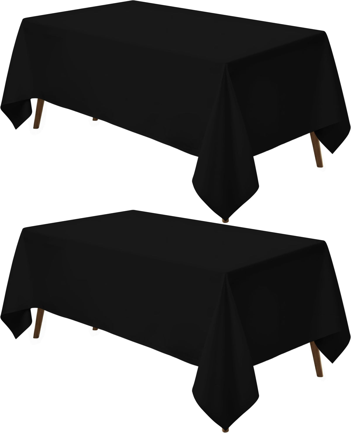Utopia Kitchen Rectangle Table Cloth 1 Pack [90x132 Inches, White]