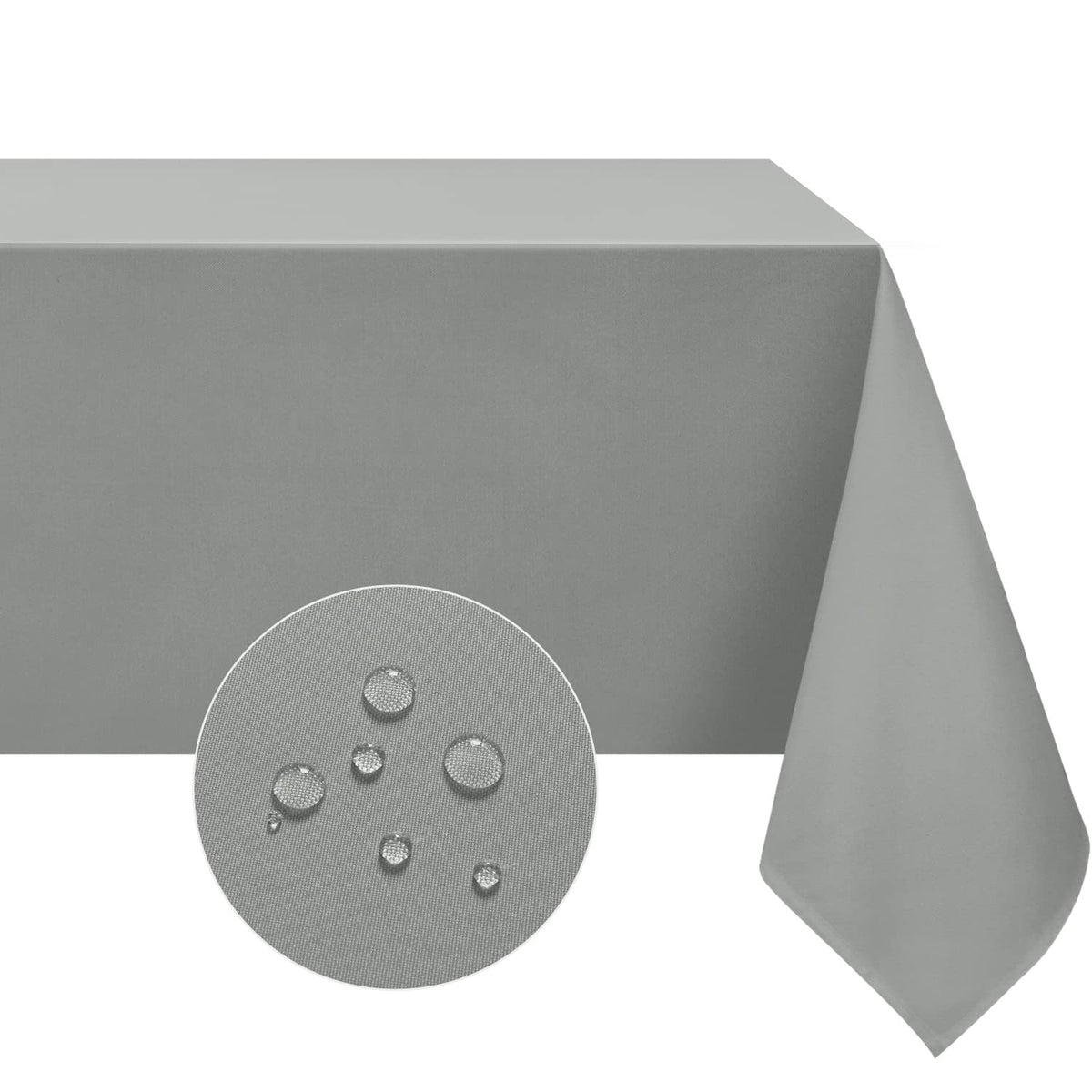 Softalker Orange Tablecloth Rectangle, 60 x 84 Inch