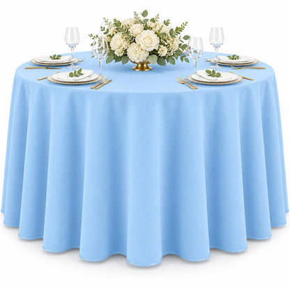 AK TRADING CO. 60 x 102-Inch Rectangular Polyester Tablecloth - Made in USA - Wrinkle-Resistant, Flame Retardant, Durable Party Table Cover, Banquet Tablecloth, Wedding Table Cover - Orange