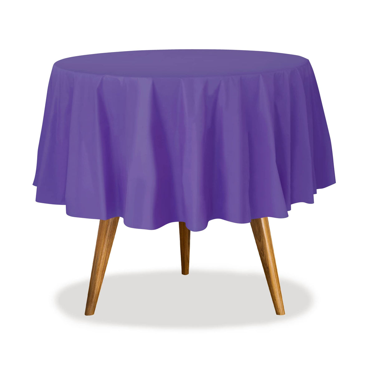 Party Dimensions White Disposable Plastic Tablecloth for Rectangle Tables (12 Pack) Table Cloths for Parties, Events & Weddings, Indoors Outdoors, 54 x 108 inches, Plastic Table Cover