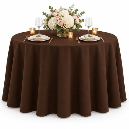 AK TRADING CO. 60 x 102-Inch Rectangular Polyester Tablecloth - Made in USA - Wrinkle-Resistant, Flame Retardant, Durable Party Table Cover, Banquet Tablecloth, Wedding Table Cover - Orange