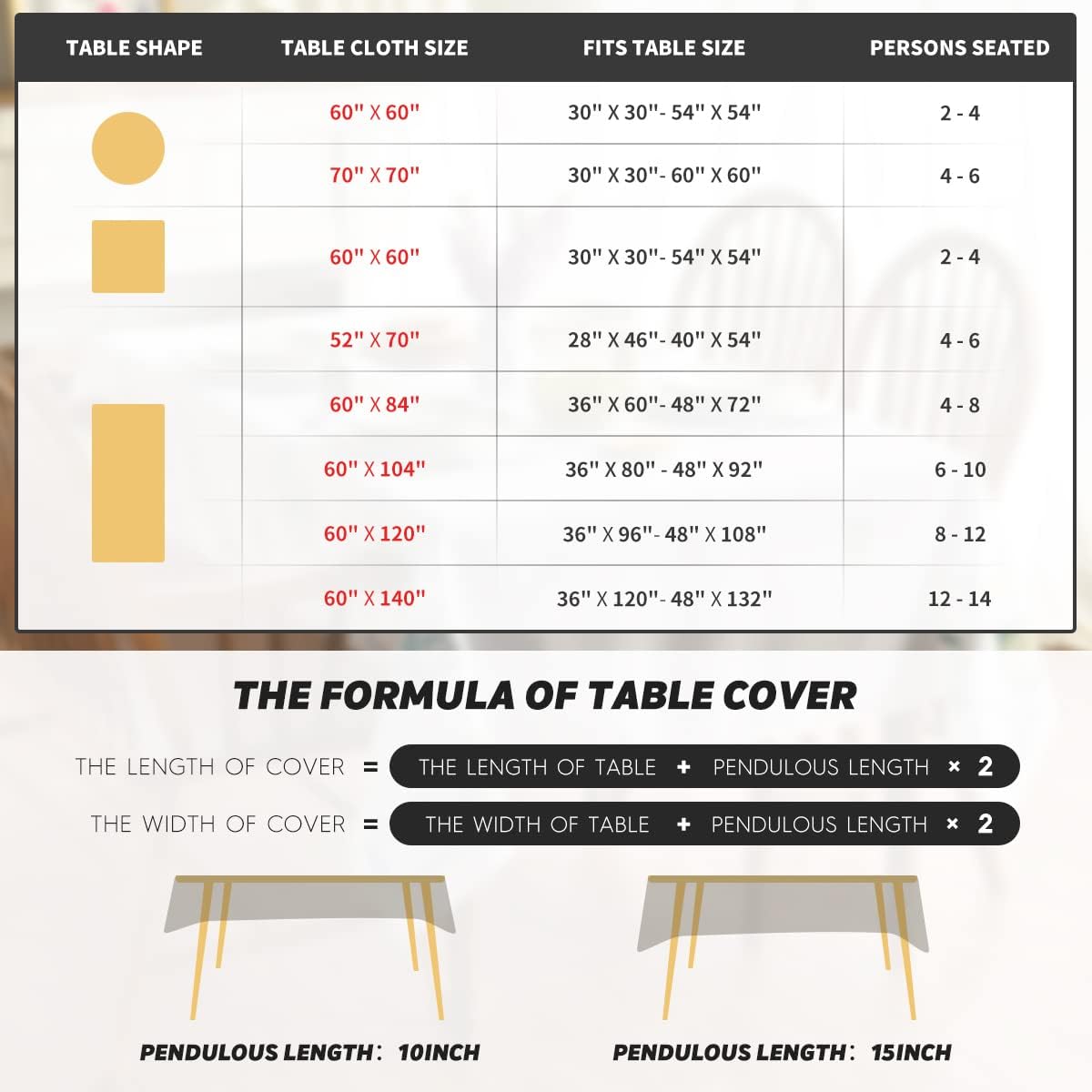 Horaldaily Boho Bohemia Style Tablecloth, 60x84 Inch Rectangular