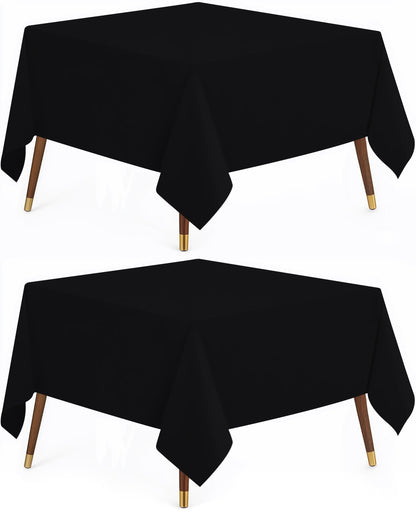Utopia Kitchen Rectangle Table Cloth 1 Pack [90x132 Inches, White]
