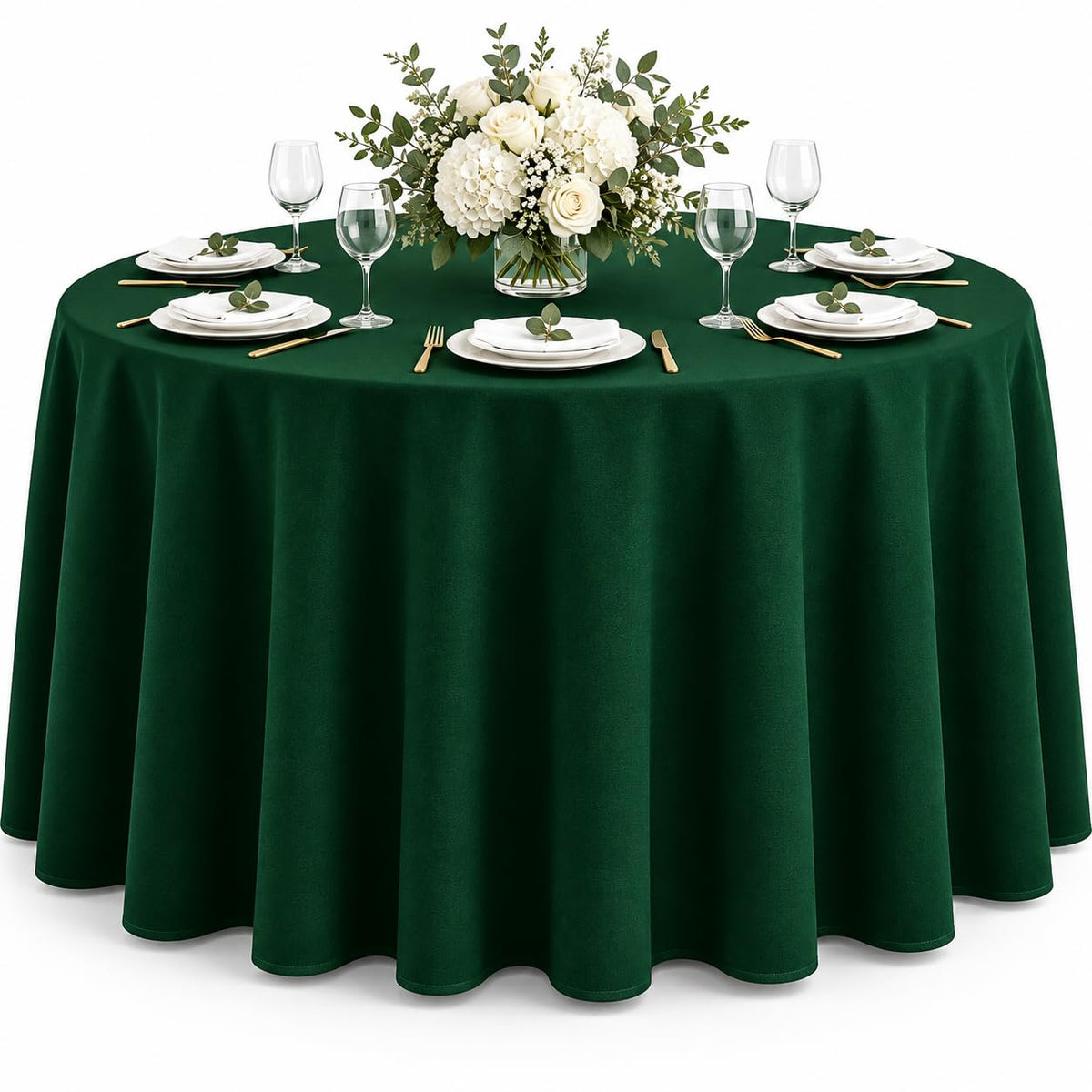 AK TRADING CO. 60 x 102-Inch Rectangular Polyester Tablecloth - Made in USA - Wrinkle-Resistant, Flame Retardant, Durable Party Table Cover, Banquet Tablecloth, Wedding Table Cover - Orange