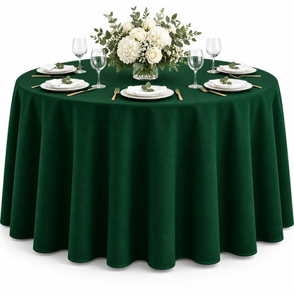 AK TRADING CO. 60 x 102-Inch Rectangular Polyester Tablecloth - Made in USA - Wrinkle-Resistant, Flame Retardant, Durable Party Table Cover, Banquet Tablecloth, Wedding Table Cover - Orange