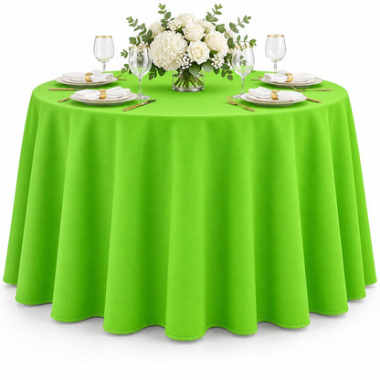 AK TRADING CO. 60 x 102-Inch Rectangular Polyester Tablecloth - Made in USA - Wrinkle-Resistant, Flame Retardant, Durable Party Table Cover, Banquet Tablecloth, Wedding Table Cover - Orange