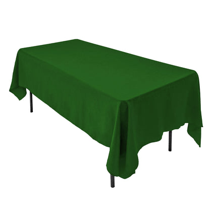 AK TRADING CO. 60 x 102-Inch Rectangular Polyester Tablecloth - Made in USA - Wrinkle-Resistant, Flame Retardant, Durable Party Table Cover, Banquet Tablecloth, Wedding Table Cover - Orange