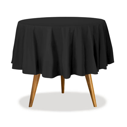 Party Dimensions White Disposable Plastic Tablecloth for Rectangle Tables (12 Pack) Table Cloths for Parties, Events & Weddings, Indoors Outdoors, 54 x 108 inches, Plastic Table Cover
