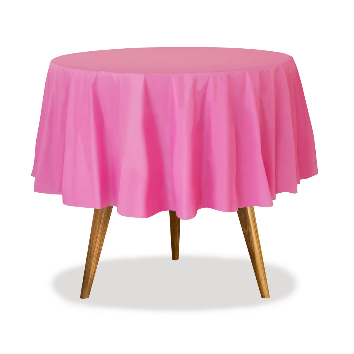 Party Dimensions White Disposable Plastic Tablecloth for Rectangle Tables (12 Pack) Table Cloths for Parties, Events & Weddings, Indoors Outdoors, 54 x 108 inches, Plastic Table Cover