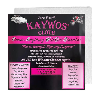 Zezo-Fiber Microfiber Cleaning Cloth - Highly Absorbent Premium Towels for Cars, Kitchen, Glass, and Automotive Surfaces Soft Lint-Free Reusable Multipurpose Cleaning Rags,11 Pack