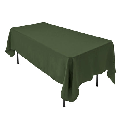 AK TRADING CO. 60 x 102-Inch Rectangular Polyester Tablecloth - Made in USA - Wrinkle-Resistant, Flame Retardant, Durable Party Table Cover, Banquet Tablecloth, Wedding Table Cover - Orange
