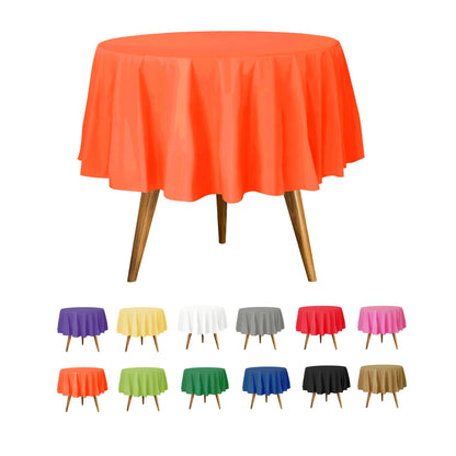 Party Dimensions White Disposable Plastic Tablecloth for Rectangle Tables (12 Pack) Table Cloths for Parties, Events & Weddings, Indoors Outdoors, 54 x 108 inches, Plastic Table Cover