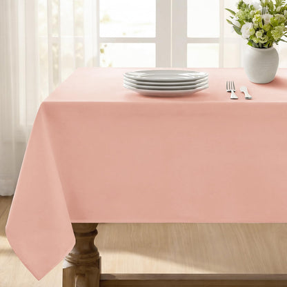 Softalker Orange Tablecloth Rectangle, 60 x 84 Inch