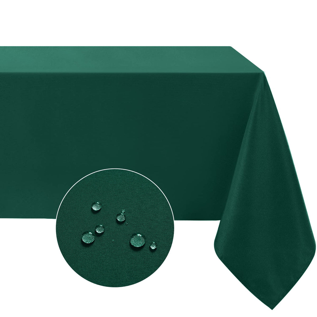 Softalker Orange Tablecloth Rectangle, 60 x 84 Inch
