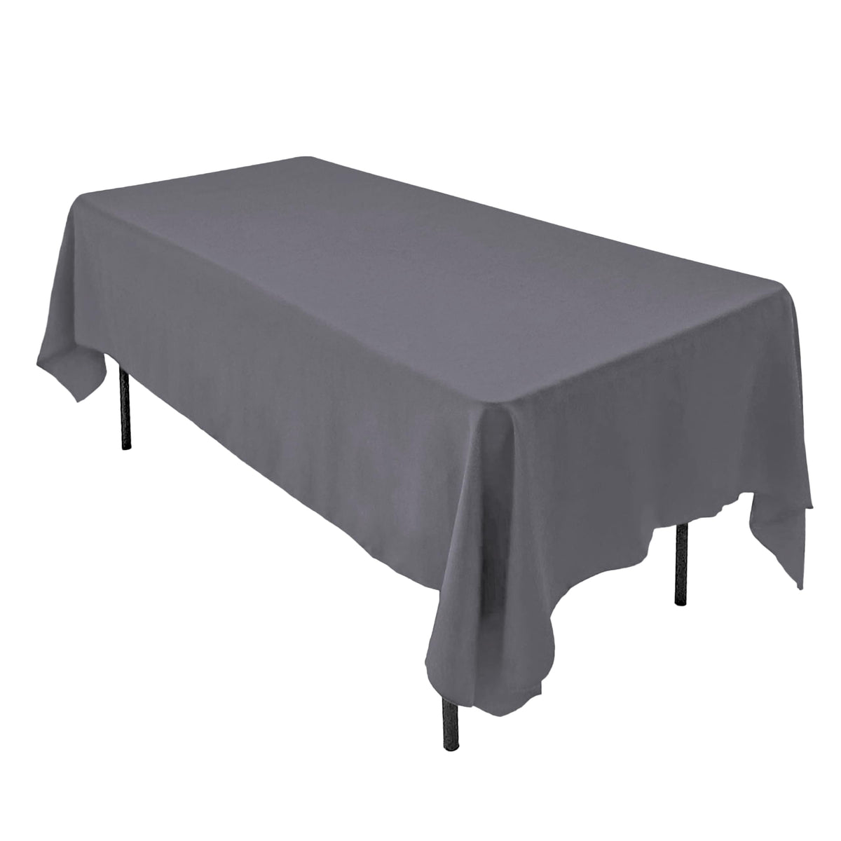 AK TRADING CO. 60 x 102-Inch Rectangular Polyester Tablecloth - Made in USA - Wrinkle-Resistant, Flame Retardant, Durable Party Table Cover, Banquet Tablecloth, Wedding Table Cover - Orange