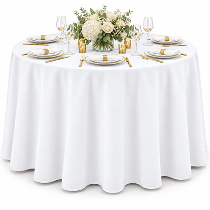 AK TRADING CO. 60 x 102-Inch Rectangular Polyester Tablecloth - Made in USA - Wrinkle-Resistant, Flame Retardant, Durable Party Table Cover, Banquet Tablecloth, Wedding Table Cover - Orange