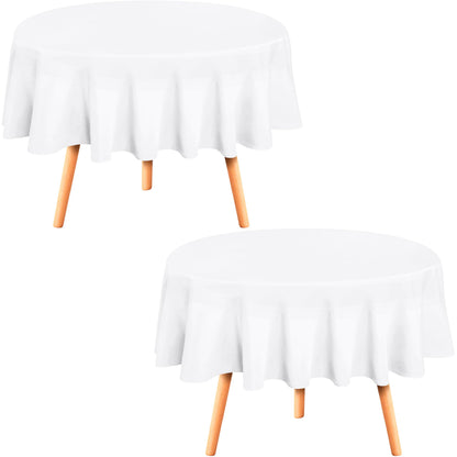 Utopia Kitchen Rectangle Table Cloth 2 Pack [60x102 Inches, Hunter Green]
