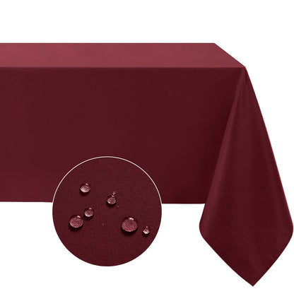 Softalker Orange Tablecloth Rectangle, 60 x 84 Inch