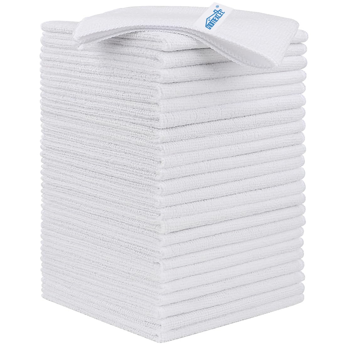 HOMEXCEL 8PK Microfiber Cleaning Cloth, Cleaning Rags for Home, 11.5x11.5in