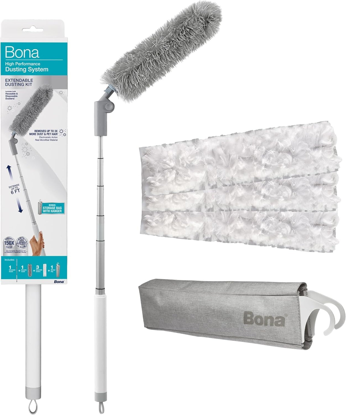 Bona® Microfiber Cleaning Cloths Multipack