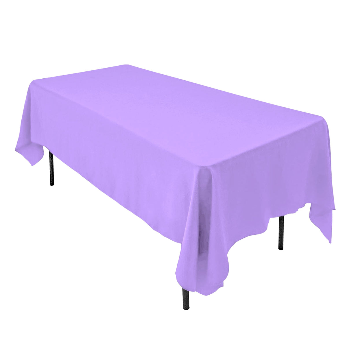 AK TRADING CO. 60 x 102-Inch Rectangular Polyester Tablecloth - Made in USA - Wrinkle-Resistant, Flame Retardant, Durable Party Table Cover, Banquet Tablecloth, Wedding Table Cover - Orange