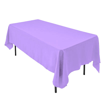 AK TRADING CO. 60 x 102-Inch Rectangular Polyester Tablecloth - Made in USA - Wrinkle-Resistant, Flame Retardant, Durable Party Table Cover, Banquet Tablecloth, Wedding Table Cover - Orange