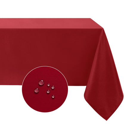 Softalker Orange Tablecloth Rectangle, 60 x 84 Inch